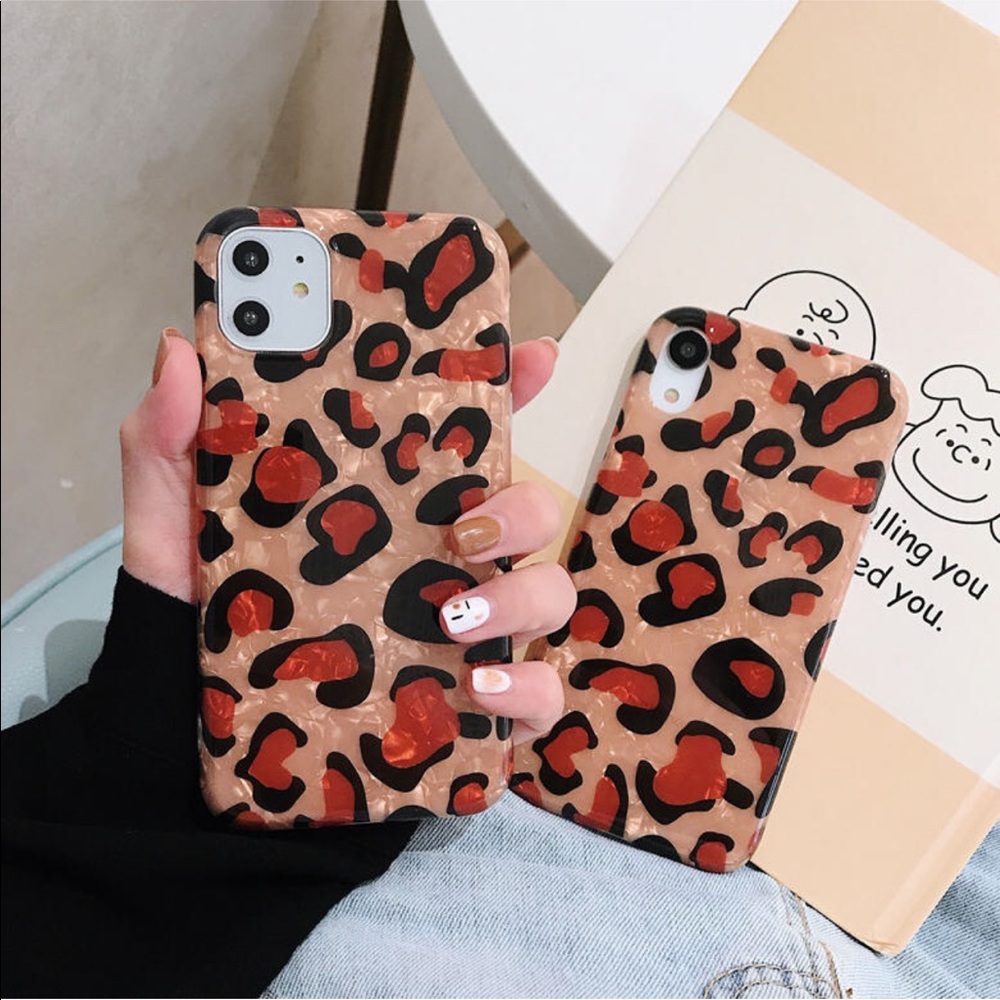 Leopard Print Design iPhone Case